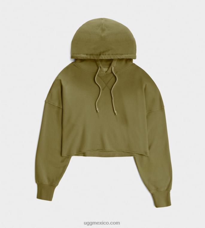 olivo silvestre 00NF1293 UGG mujer sudadera corta keira