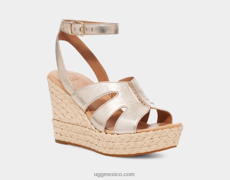 oro pálido metálico 00NF862 UGG mujer Carena
