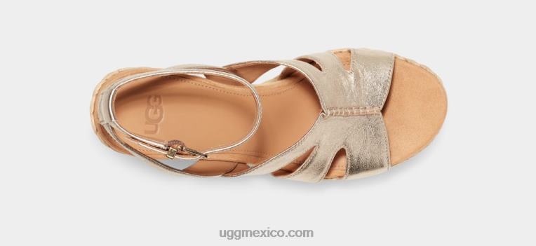 oro pálido metálico 00NF862 UGG mujer Carena
