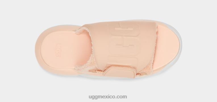 pelusa de durazno 00NF65 UGG mujer la diapositiva de la nube
