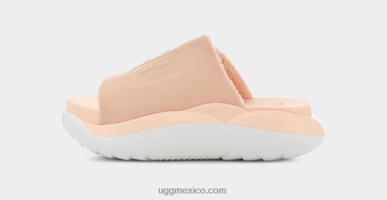 pelusa de durazno 00NF65 UGG mujer la diapositiva de la nube