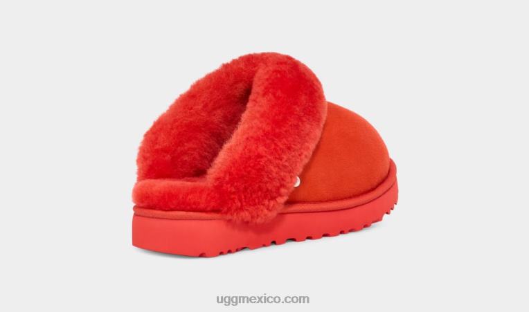 pimiento rojo 00NF611 UGG mujer zapatilla clásica ii