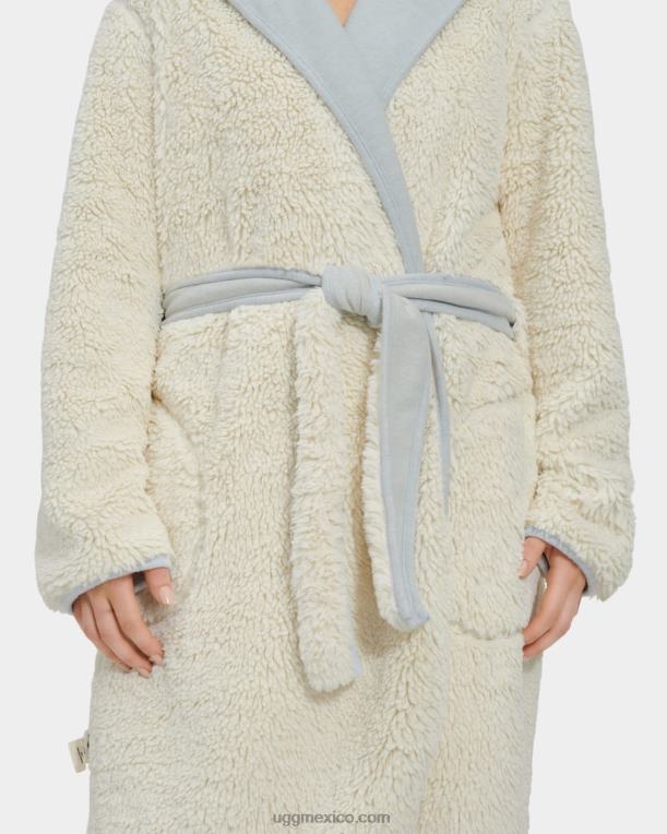 piscina azul brezo 00NF2221 UGG mujer bata reversible portula