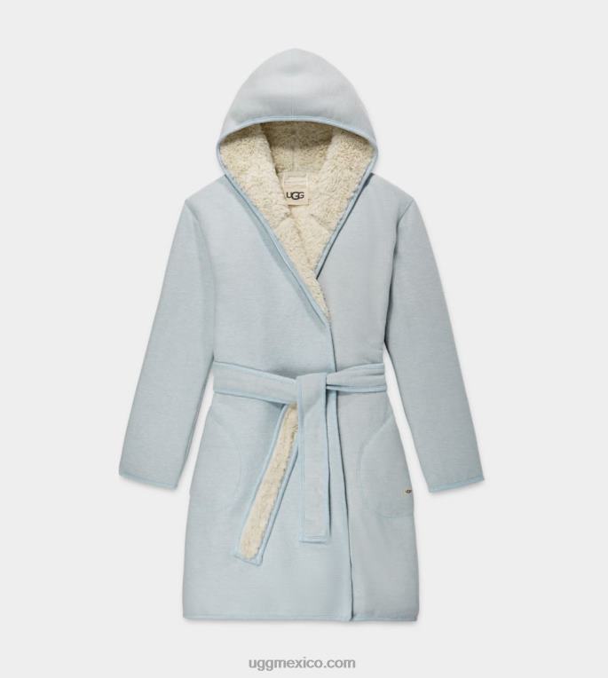 piscina azul brezo 00NF2221 UGG mujer bata reversible portula