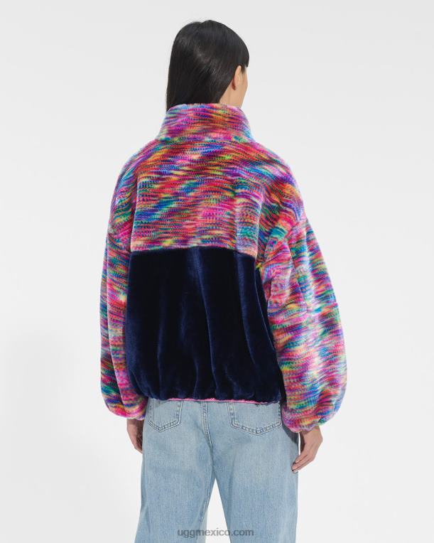pixelar 00NF108 UGG mujer chamarra sherpa marlene pixelada
