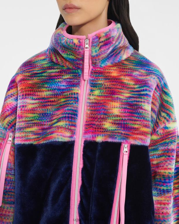 pixelar 00NF108 UGG mujer chamarra sherpa marlene pixelada