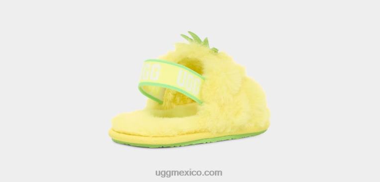 piña 00NF306 UGG niños pequeños pelusa sí relleno de piña