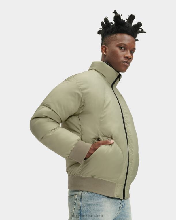 planta rodadora 00NF1893 UGG hombres chaqueta acolchada de sherpa damion