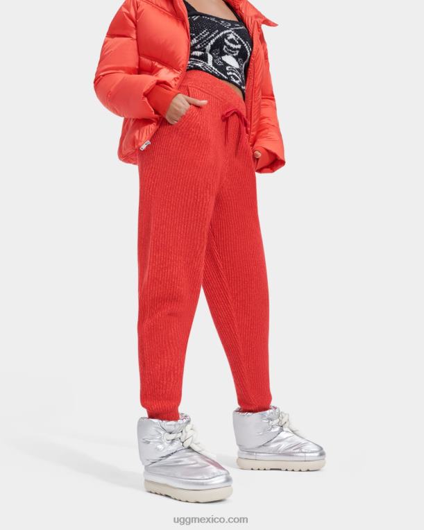 plata metálica 00NF736 UGG mujer maxi corto clásico metalizado