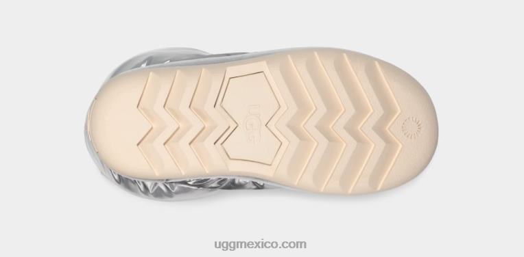 plata metálica 00NF736 UGG mujer maxi corto clásico metalizado