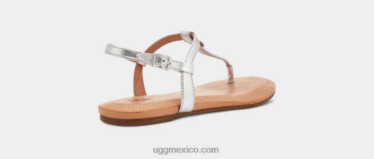 plateado metalizado 00NF72 UGG mujer Madeena
