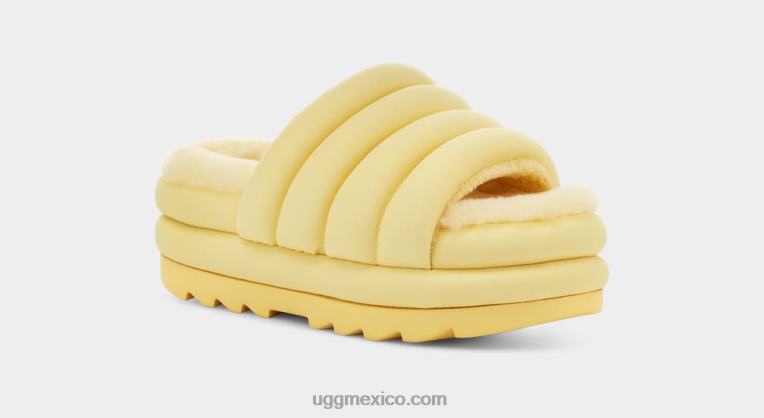 pudín de plátano 00NF762 UGG mujer tobogán maxi