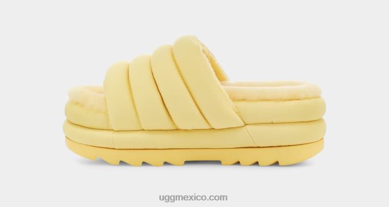 pudín de plátano 00NF762 UGG mujer tobogán maxi
