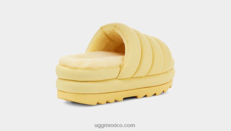 pudín de plátano 00NF762 UGG mujer tobogán maxi