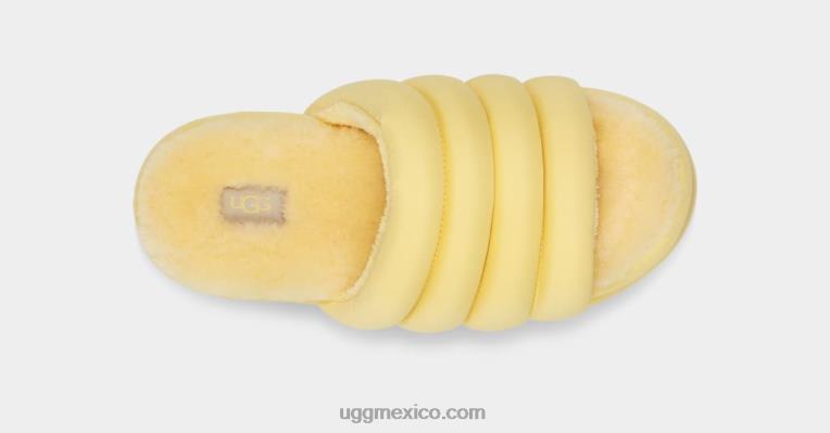 pudín de plátano 00NF762 UGG mujer tobogán maxi
