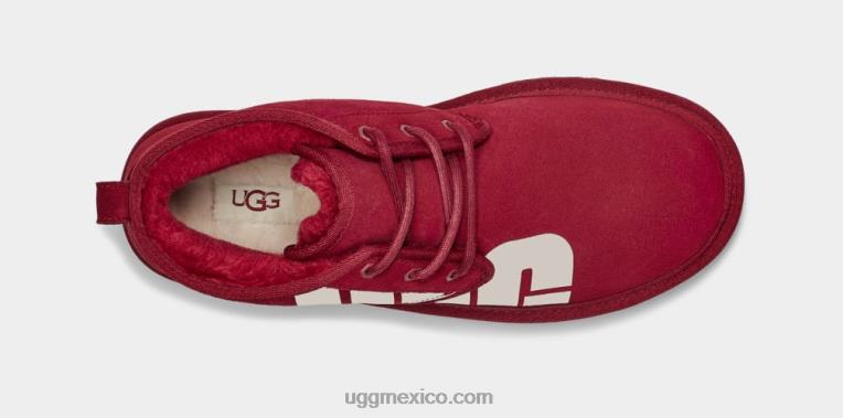 rojo intenso 00NF1598 UGG hombres neumel chop