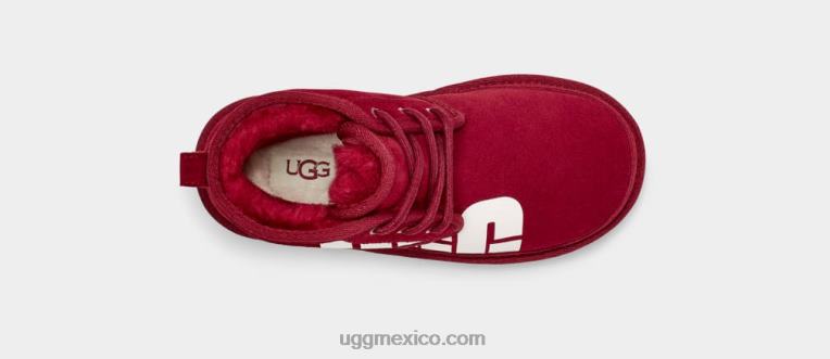 rojo intenso 00NF1788 UGG niños neumel chop