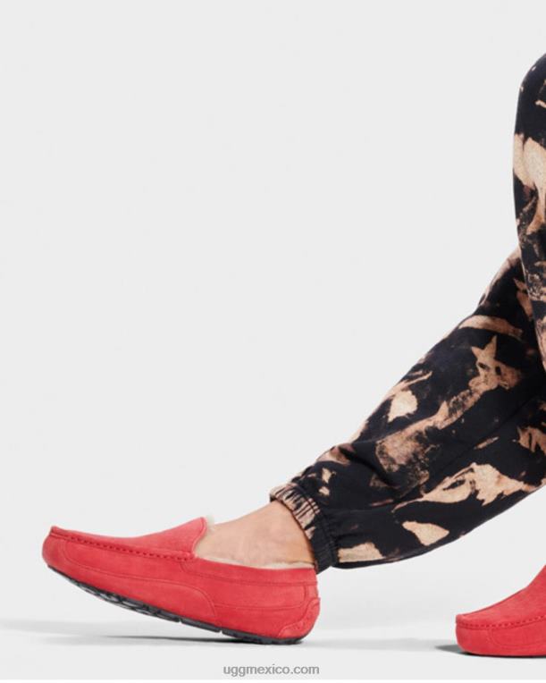 rojo samba 00NF1653 UGG hombres zapatilla ascot