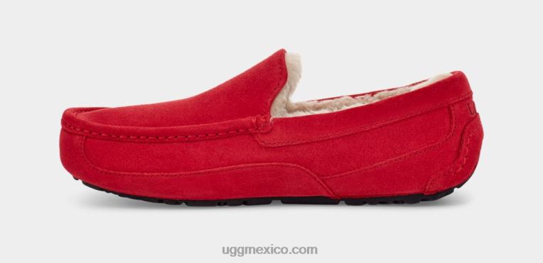 rojo samba 00NF1653 UGG hombres zapatilla ascot