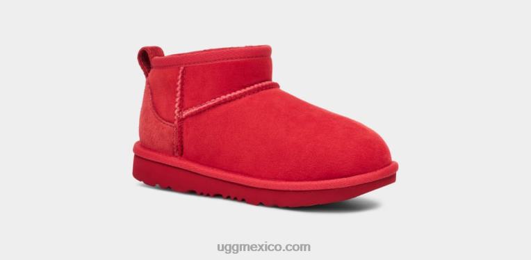 rojo samba 00NF1738 UGG niños clásico ultra mini