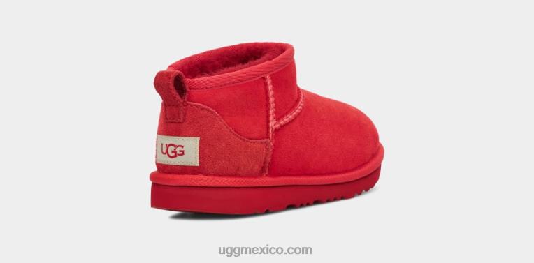 rojo samba 00NF1738 UGG niños clásico ultra mini