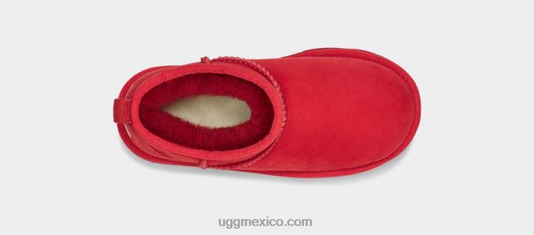 rojo samba 00NF1738 UGG niños clásico ultra mini