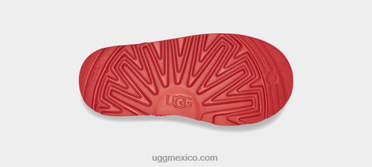 rojo samba 00NF1738 UGG niños clásico ultra mini