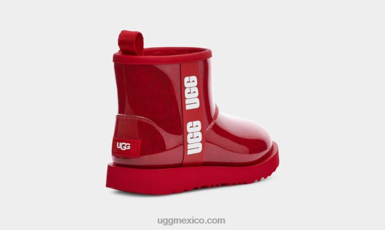 rojo samba 00NF1753 UGG niños clásico transparente mini ii