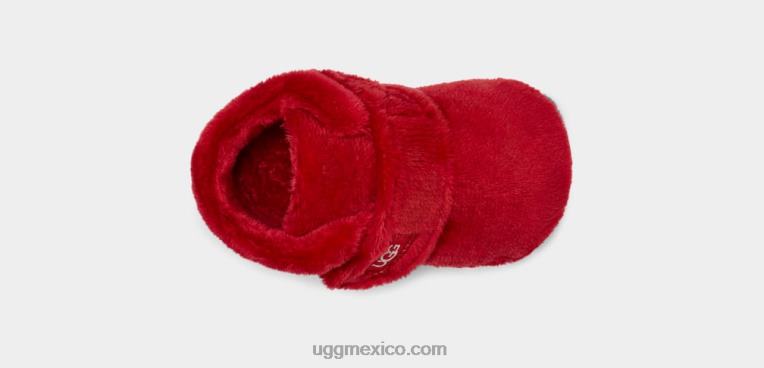 rojo samba 00NF331 UGG bebé botín bixbee y manta lovey
