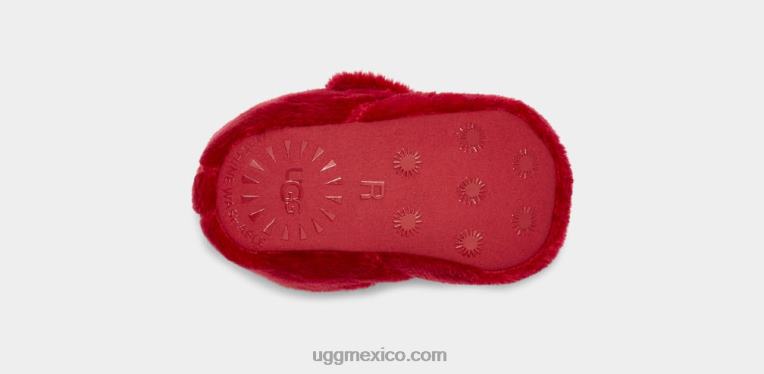 rojo samba 00NF331 UGG bebé botín bixbee y manta lovey