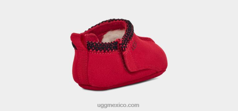 rojo samba 00NF336 UGG bebé tasman y gorro