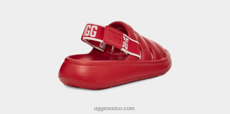rojo samba 00NF444 UGG mujer deporte sí diapositiva