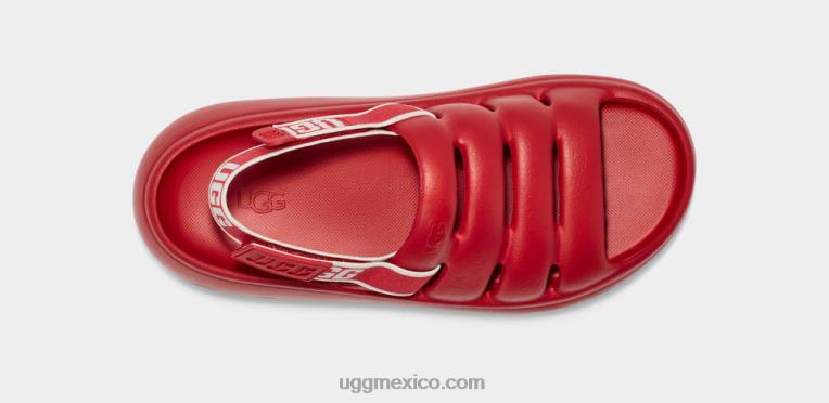 rojo samba 00NF444 UGG mujer deporte sí diapositiva