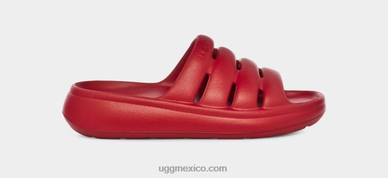 rojo samba 00NF444 UGG mujer deporte sí diapositiva