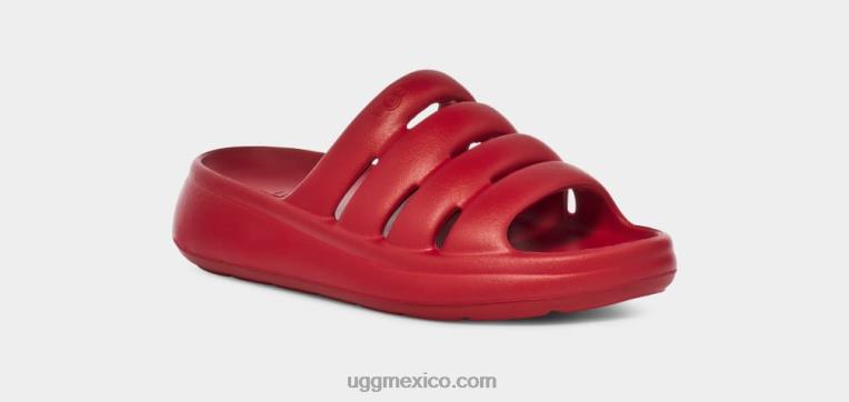 rojo samba 00NF444 UGG mujer deporte sí diapositiva