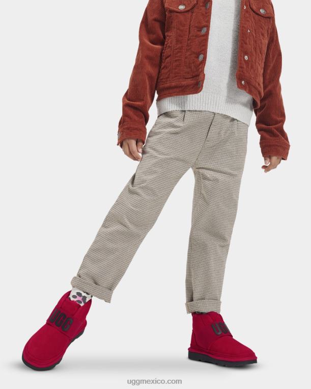 rojo samba/negro 00NF249 UGG niños neumel ii gráfico