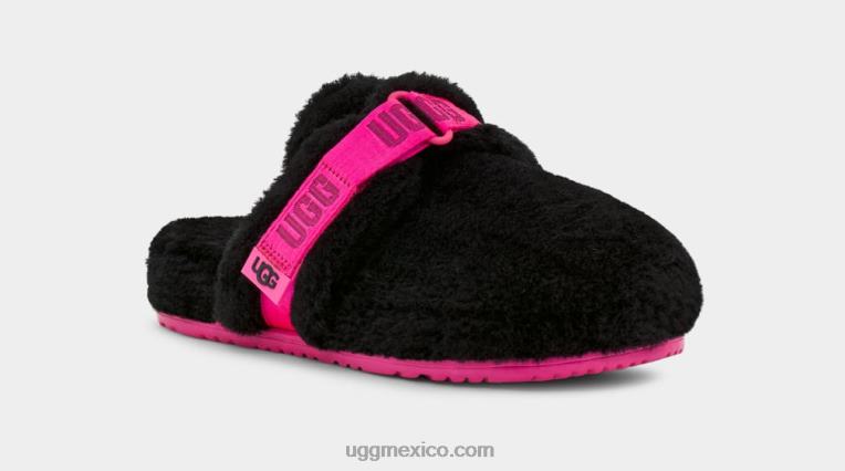 rosa caramelo/negro 00NF1633 UGG hombres esponjarlo