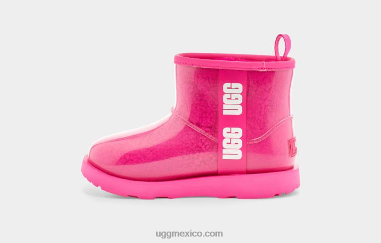 rosa de roca 00NF1755 UGG niños clásico transparente mini ii