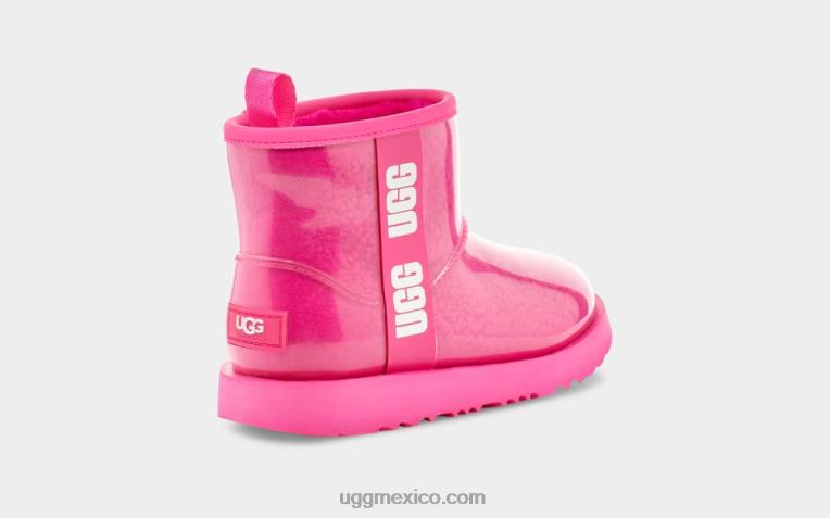 rosa de roca 00NF1755 UGG niños clásico transparente mini ii