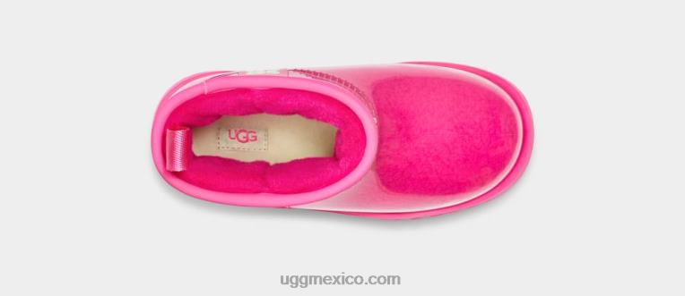 rosa de roca 00NF1755 UGG niños clásico transparente mini ii