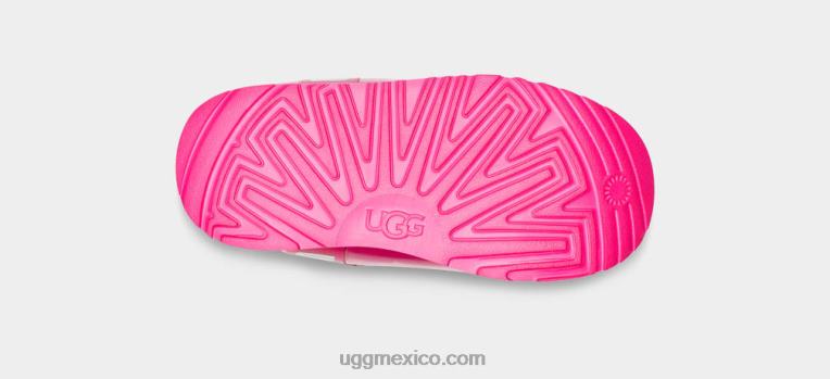 rosa de roca 00NF1755 UGG niños clásico transparente mini ii