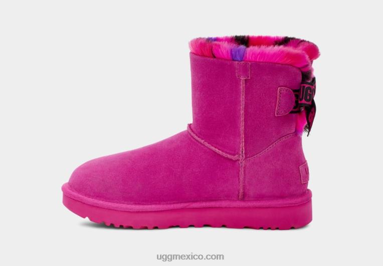 rosa de roca 00NF861 UGG mujer mini bailey arco plaid punk