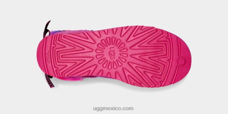 rosa de roca 00NF861 UGG mujer mini bailey arco plaid punk