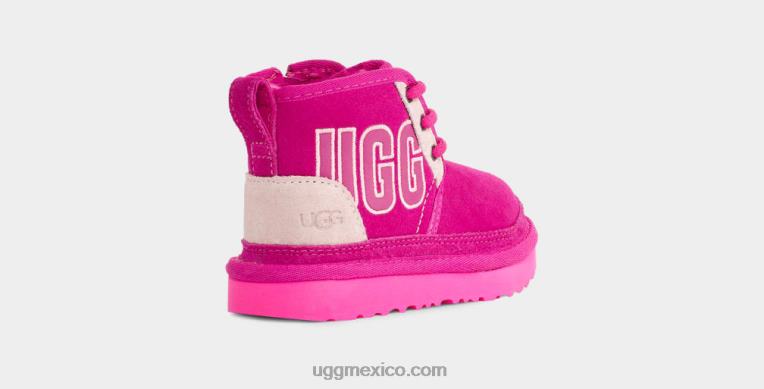 rosa multi 00NF1776 UGG niños esquema gráfico de neumel