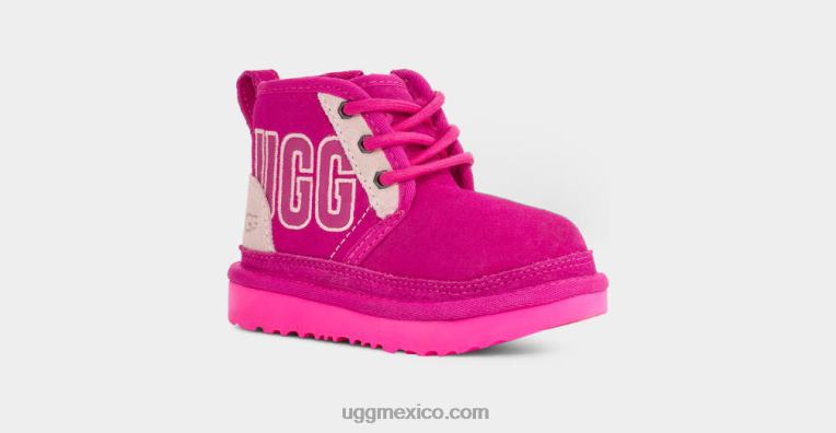 rosa multi 00NF1983 UGG niños pequeños esquema gráfico de neumel