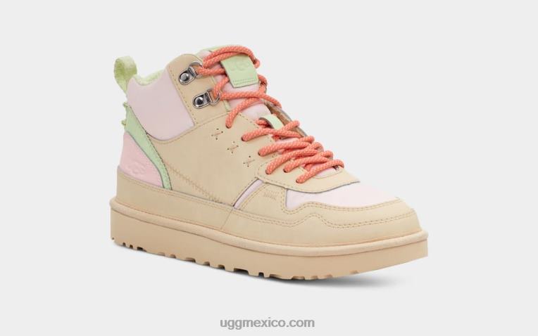 rosa pastel 00NF677 UGG mujer cuero highland hi heritage