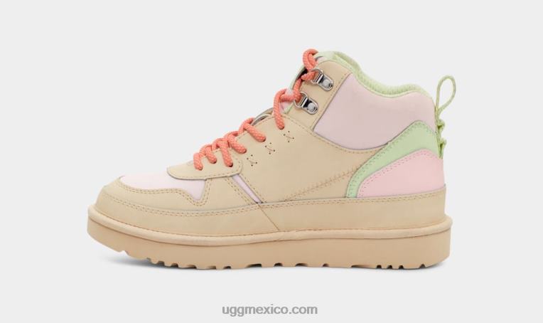 rosa pastel 00NF677 UGG mujer cuero highland hi heritage