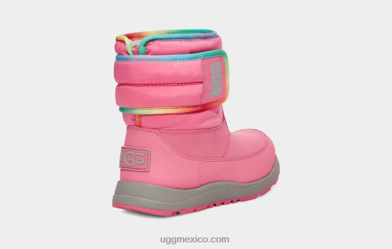 rosa rosa/arcoiris 00NF261 UGG niños toty clima arcoiris