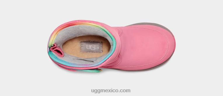 rosa rosa/arcoiris 00NF261 UGG niños toty clima arcoiris