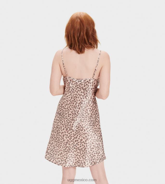 rubor de leopardo 00NF1319 UGG mujer vestido lencero theda